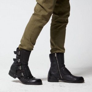 A.S.98 Boots Shield 409204 Muške Ankle boots Crne | HR-36491-GWVZ