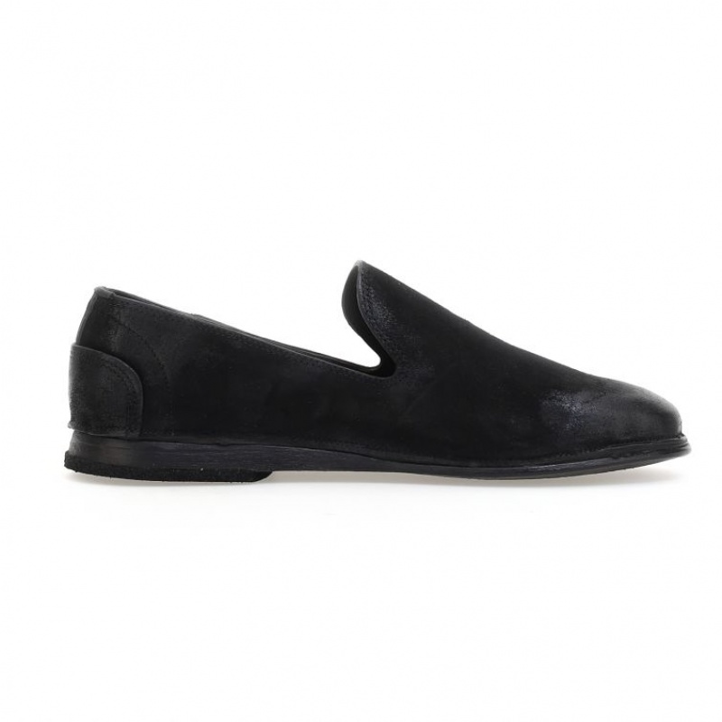 A.S.98 Alberic Muške flat shoes Crne | HR-28165-XYDJ