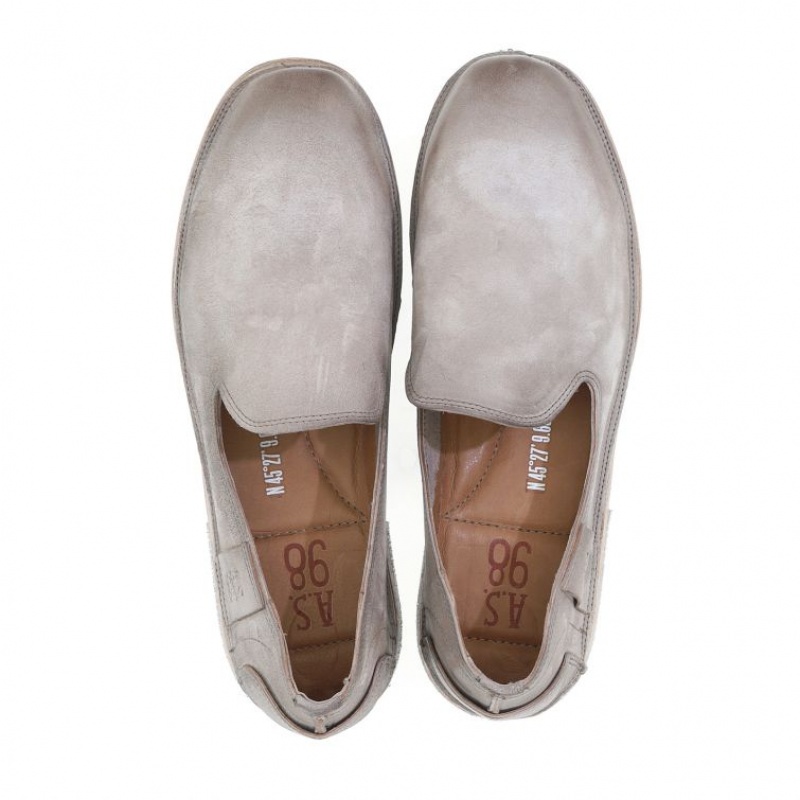 A.S.98 Alberic Muške flat shoes Sive | HR-74029-NCJY