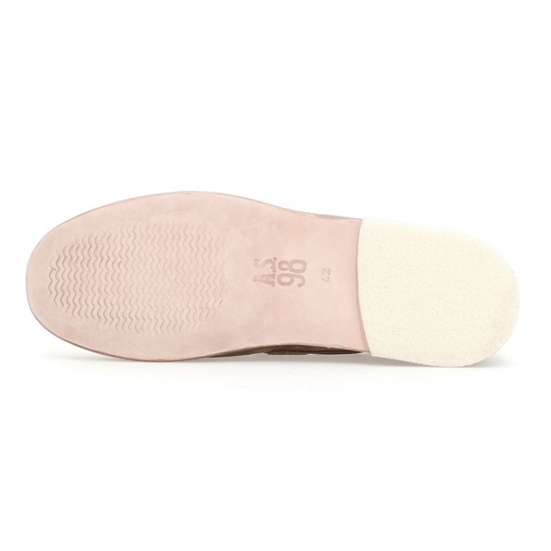 A.S.98 Aldous Muške flat shoes Svijetlo Smeđe | HR-29841-JFRY