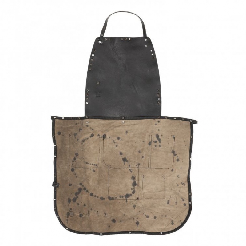 A.S.98 Apron Darin Unisex Torbe Crne | HR-82056-EUCA