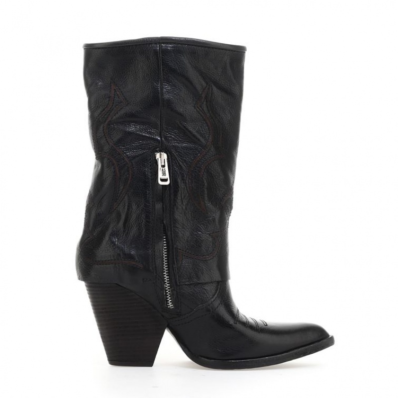 A.S.98 Briony Ženske Ankle boots Crne | HR-49807-FIGT