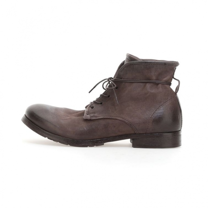 A.S.98 Chad Muške Ankle boots Čokoladne | HR-12635-BMTS