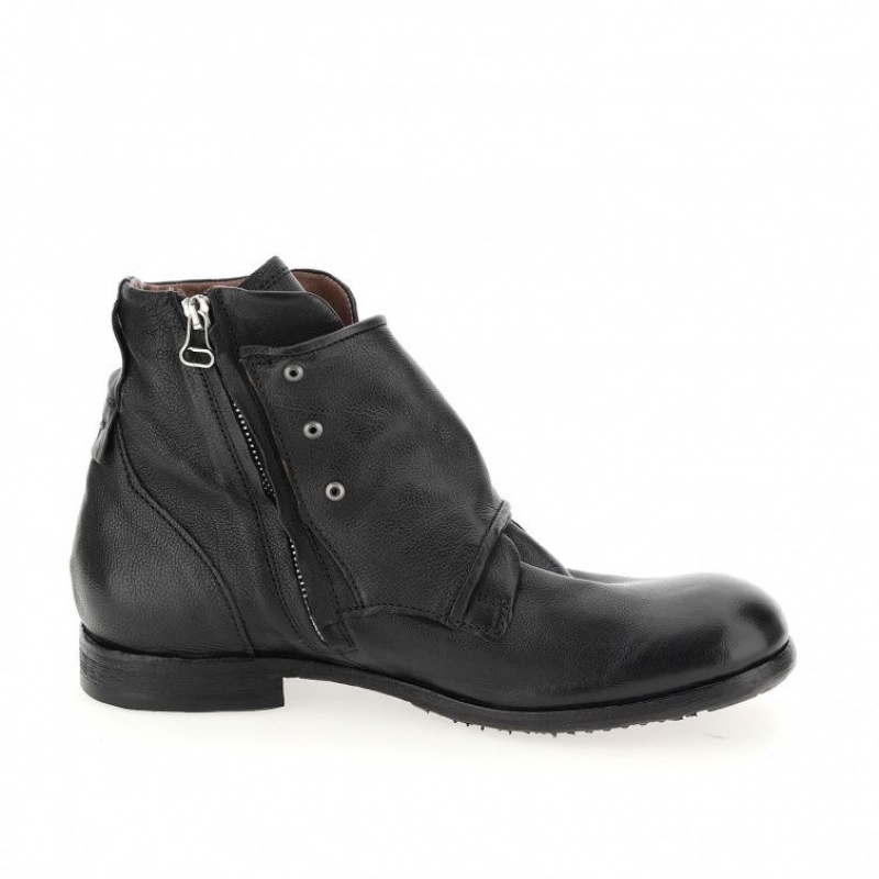 A.S.98 Clash 401202 Muške Ankle boots Crne | HR-86475-HXOI