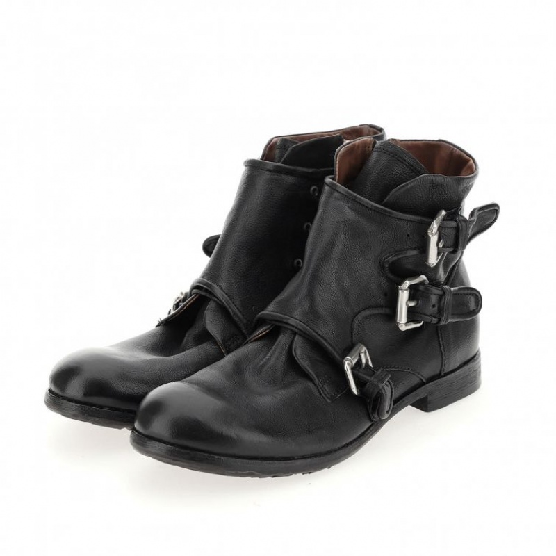 A.S.98 Clash 401202 Muške Ankle boots Crne | HR-86475-HXOI