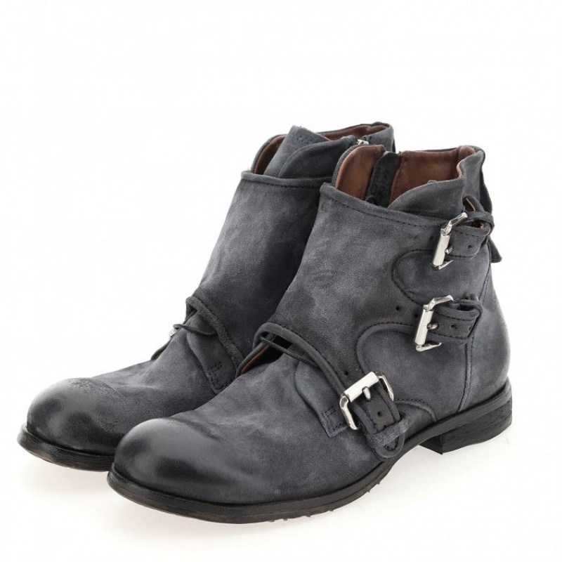 A.S.98 Clash 401202 Muške Ankle boots Tamnoplave | HR-93241-GLMO