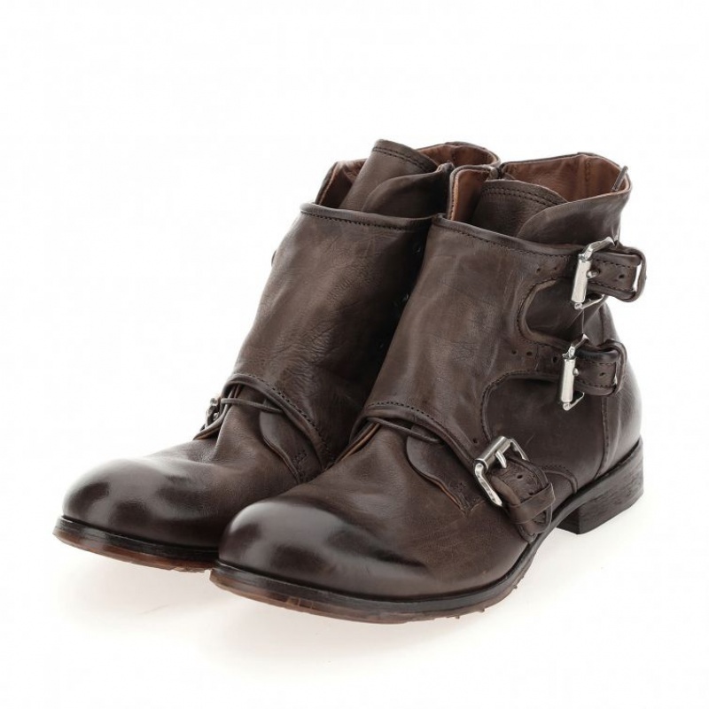 A.S.98 Clash 401202 Muške Ankle boots Čokoladne | HR-74280-MCKI