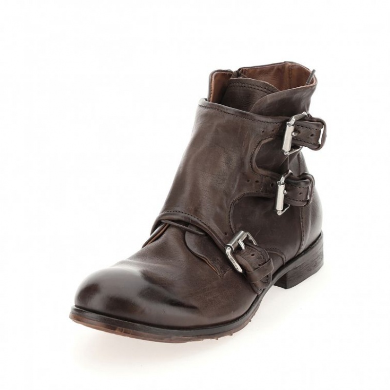 A.S.98 Clash 401202 Muške Ankle boots Čokoladne | HR-74280-MCKI