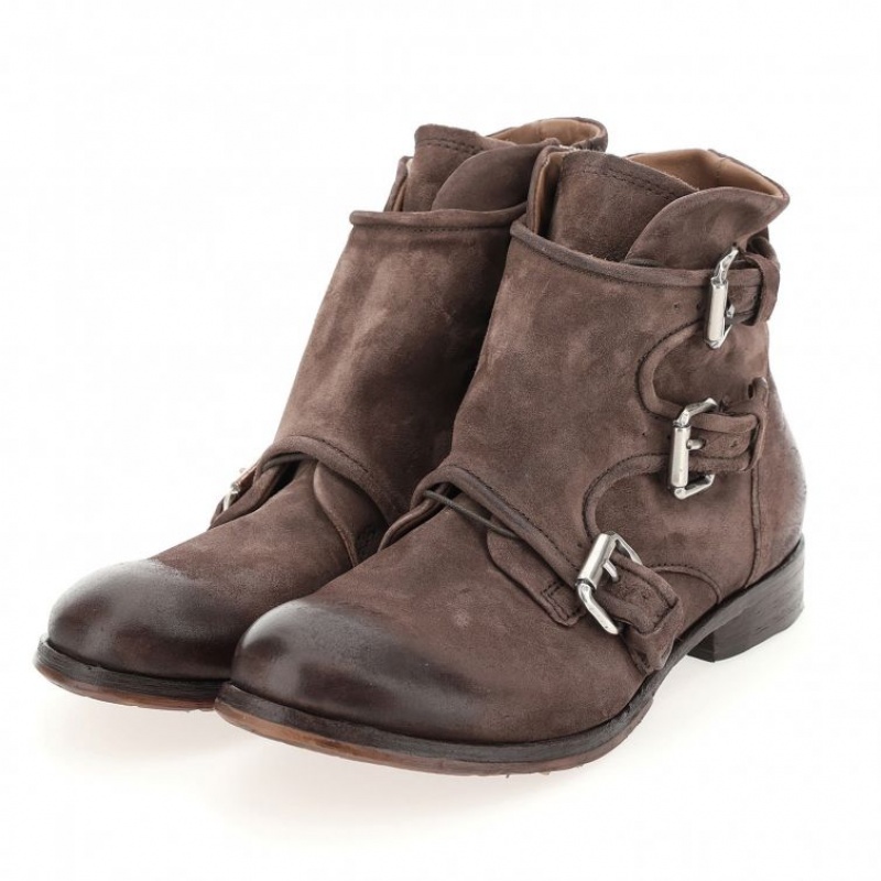 A.S.98 Clash 401202 Muške Ankle boots Čokoladne | HR-86024-CRUT