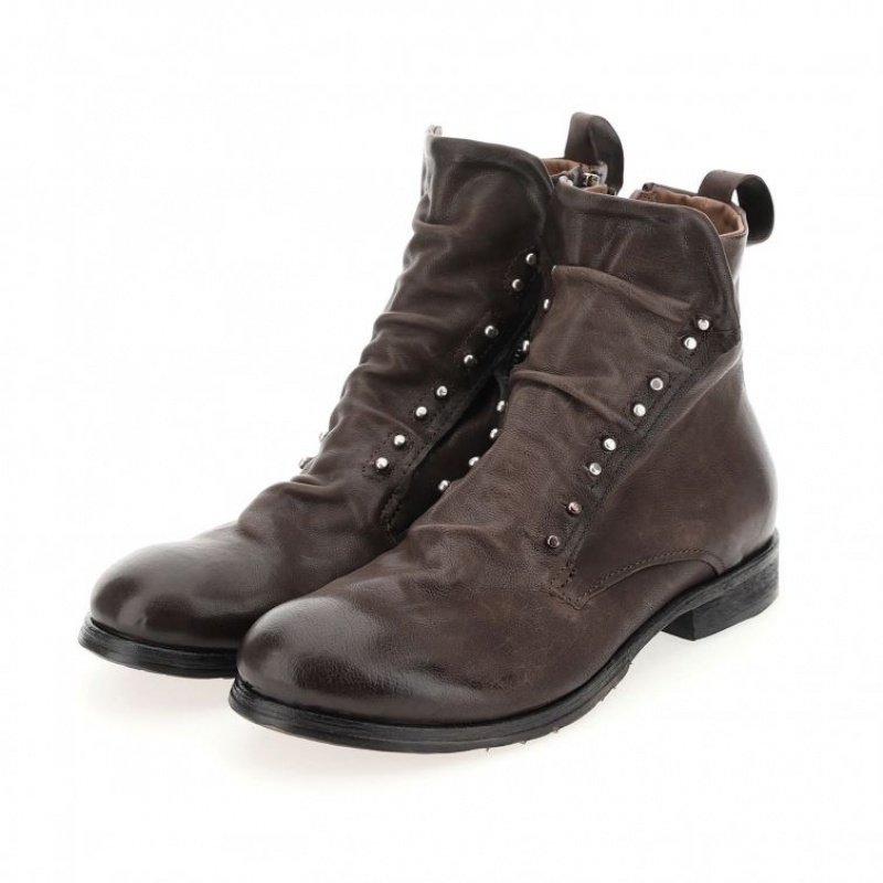 A.S.98 Clash 401231 Muške Ankle boots Čokoladne | HR-58463-JCBY