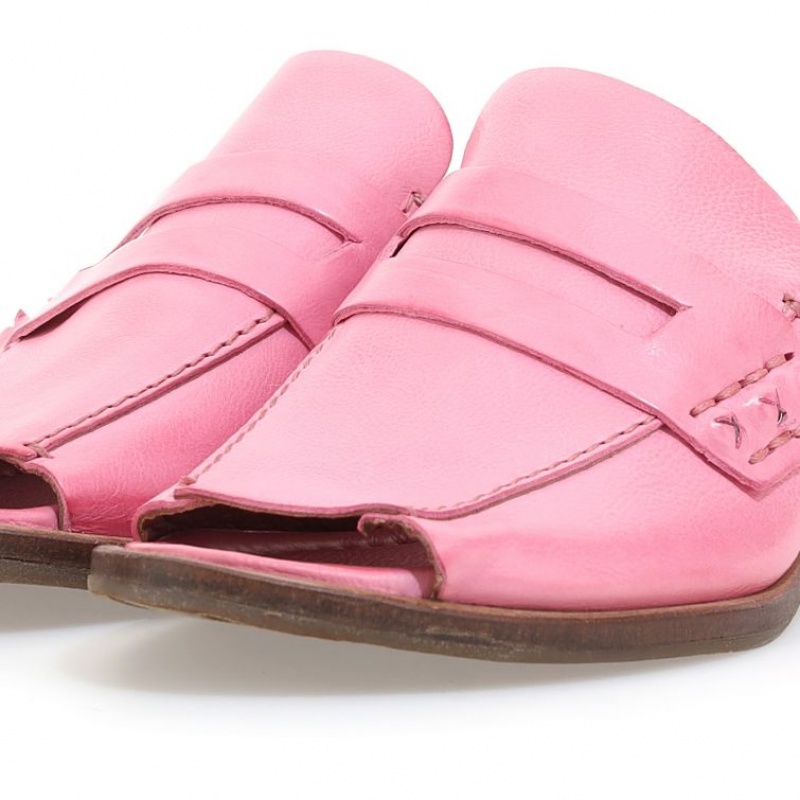 A.S.98 Godfrey Ženske Mules Roze | HR-39147-JYVD