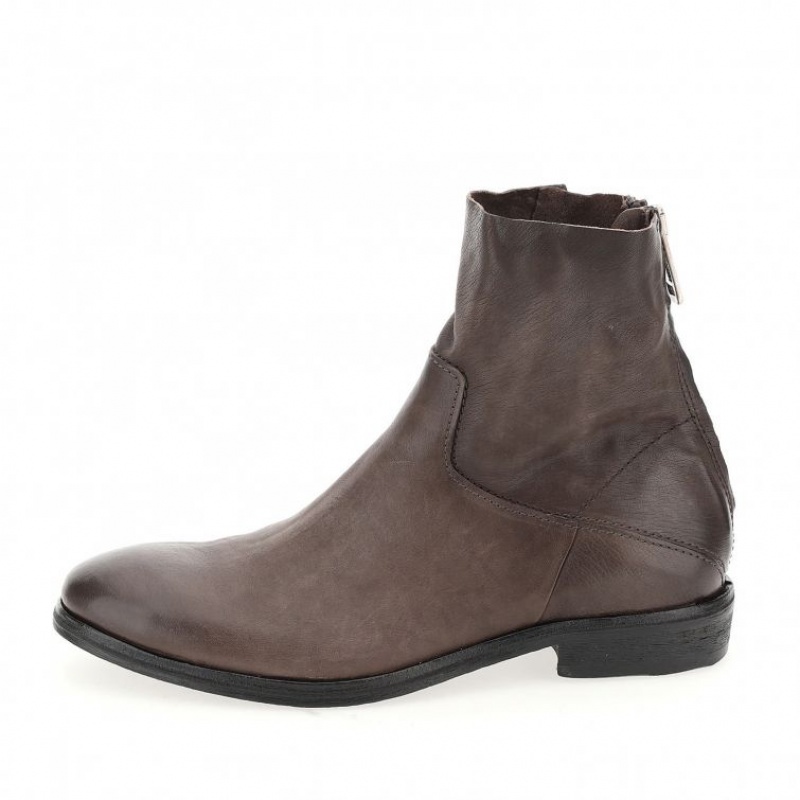 A.S.98 Mason Muške Ankle boots Čokoladne | HR-69350-PQZX