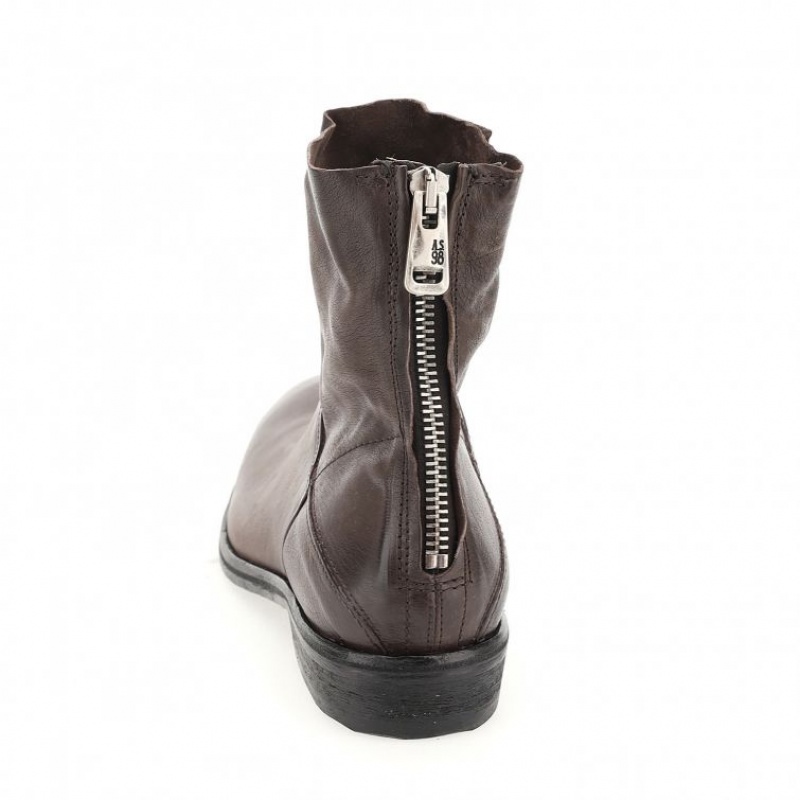 A.S.98 Mason Muške Ankle boots Čokoladne | HR-69350-PQZX