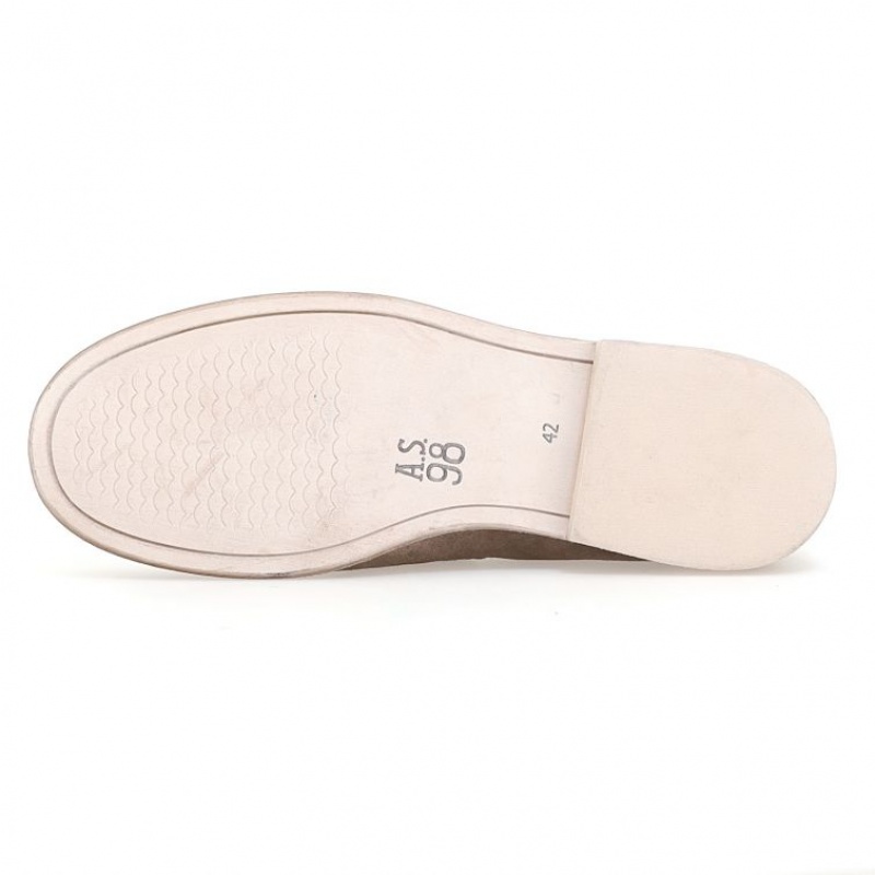 A.S.98 Ogden Muške flat shoes Smeđe | HR-13746-JIOW