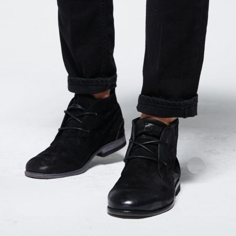 A.S.98 Oswin Muške Ankle boots Crne | HR-53619-KQFA