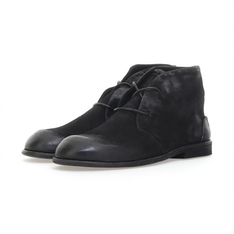 A.S.98 Oswin Muške Ankle boots Crne | HR-53619-KQFA