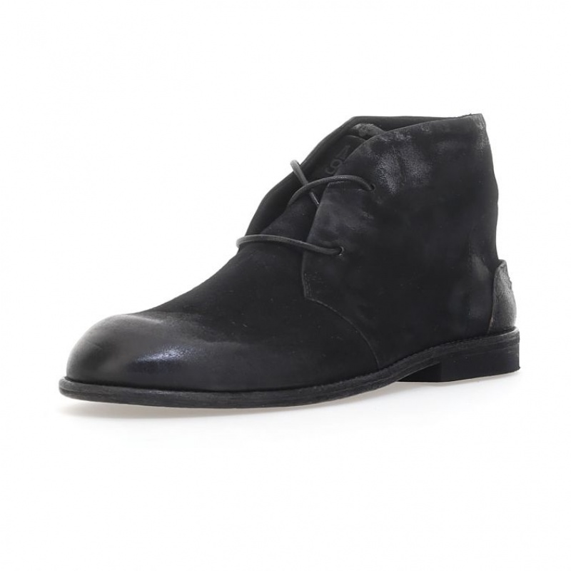 A.S.98 Oswin Muške Ankle boots Crne | HR-53619-KQFA