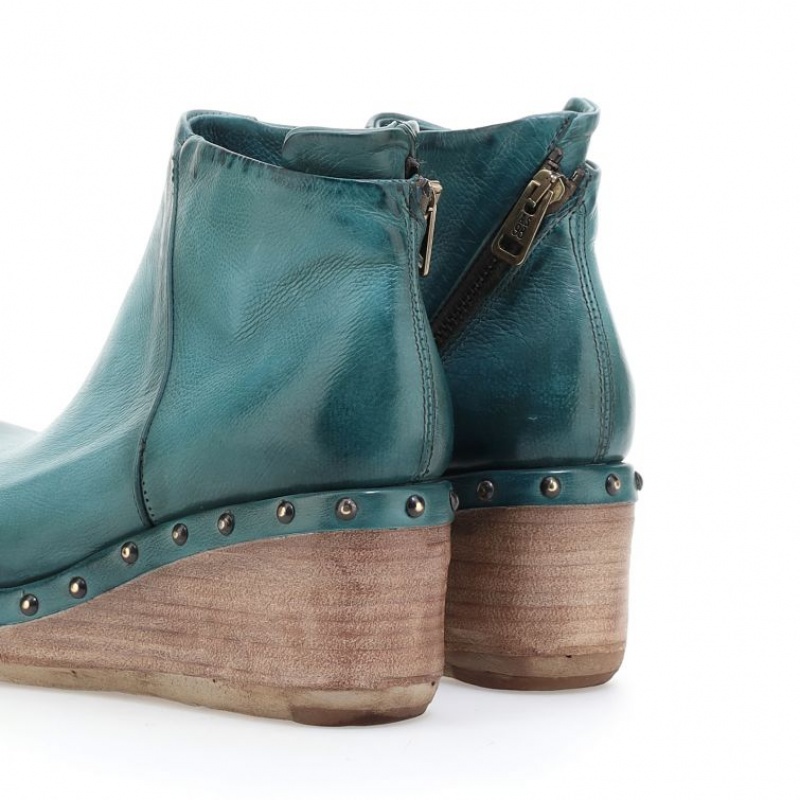 A.S.98 Pancras Ženske Ankle boots Zelene | HR-52891-VQUR