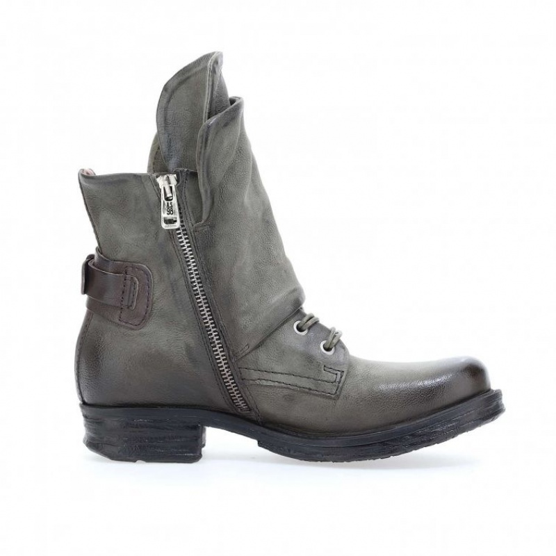 A.S.98 Saintec 259211 Ženske Ankle boots Zelene | HR-79152-MZHU