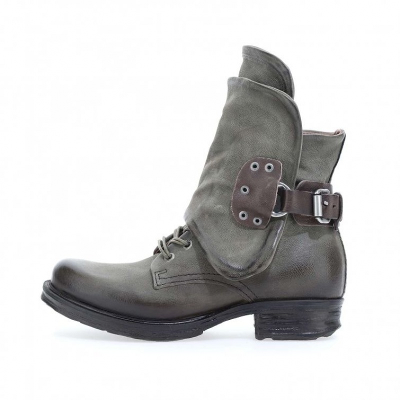 A.S.98 Saintec 259211 Ženske Ankle boots Zelene | HR-79152-MZHU