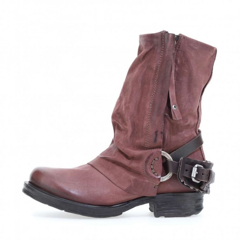 A.S.98 Saintec 259214 Ženske Ankle boots Crvene | HR-38291-INHK