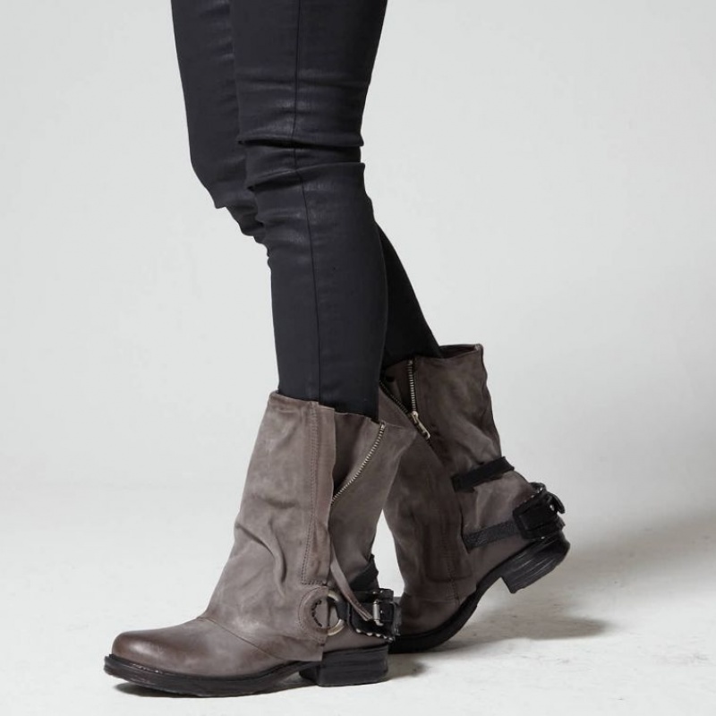 A.S.98 Saintec 259214 Ženske Ankle boots Sive | HR-48937-UQTL