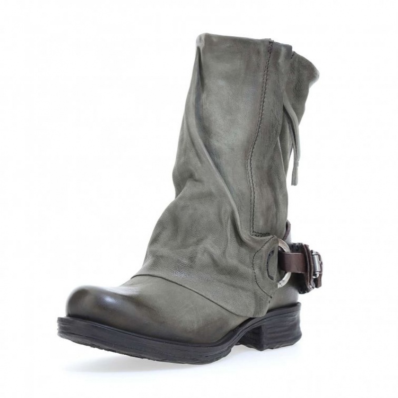 A.S.98 Saintec 259214 Ženske Ankle boots Tamno Zelene | HR-76195-EWVU