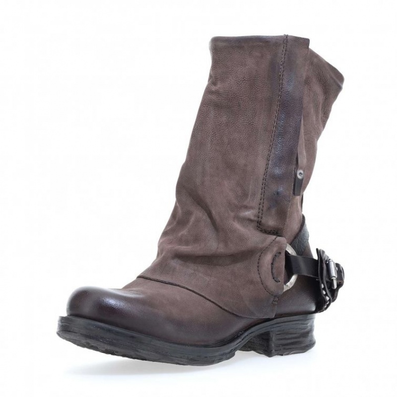 A.S.98 Saintec 259214 Ženske Ankle boots Čokoladne | HR-26958-NSXP