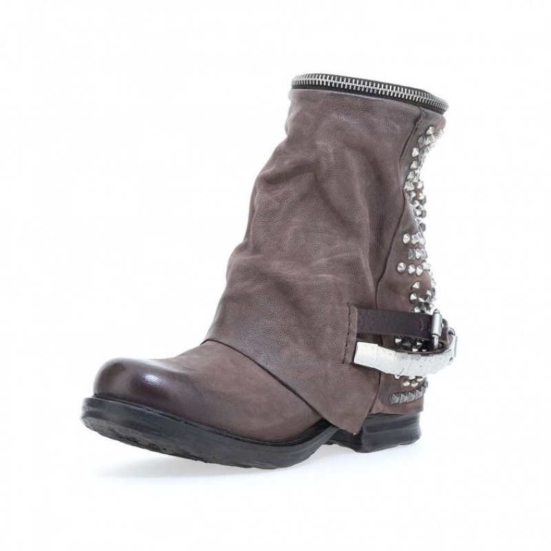 A.S.98 Saintec 259216 Ženske Ankle boots Čokoladne | HR-81726-PUSI