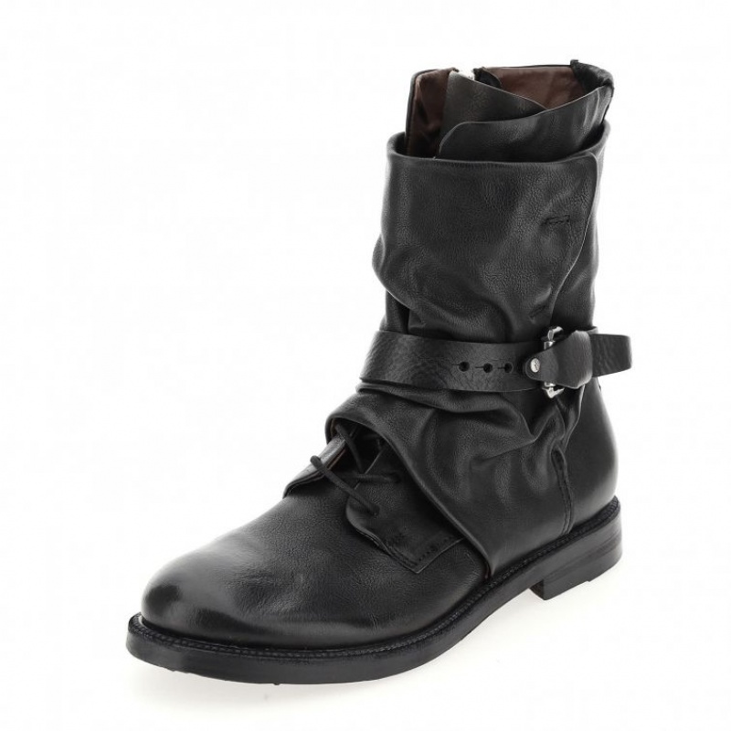 A.S.98 Samurai 347226 Muške Ankle boots Crne | HR-79284-KBGQ