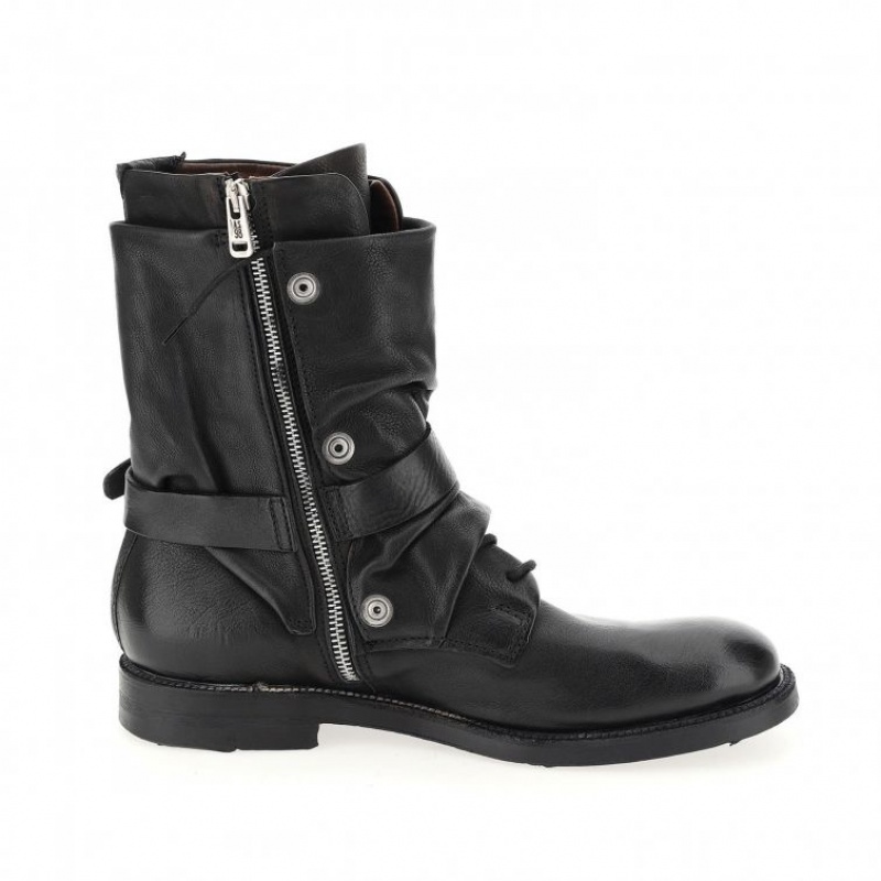 A.S.98 Samurai 347226 Muške Ankle boots Crne | HR-79284-KBGQ