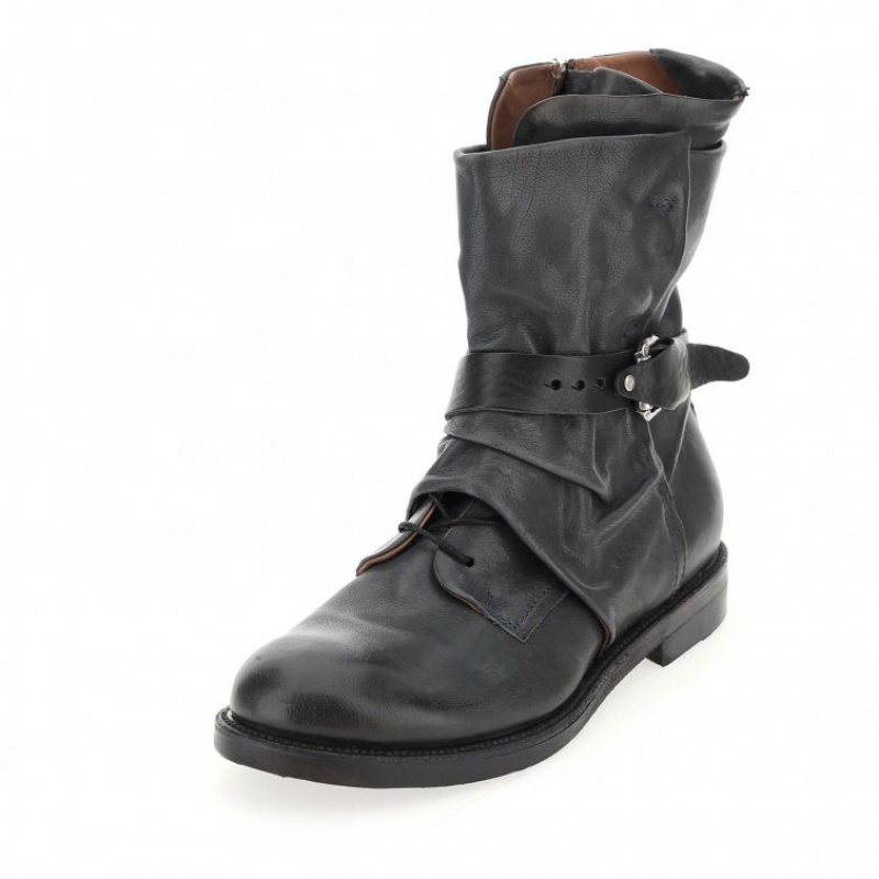 A.S.98 Samurai 347226 Muške Ankle boots Tamnoplave | HR-76315-UICX