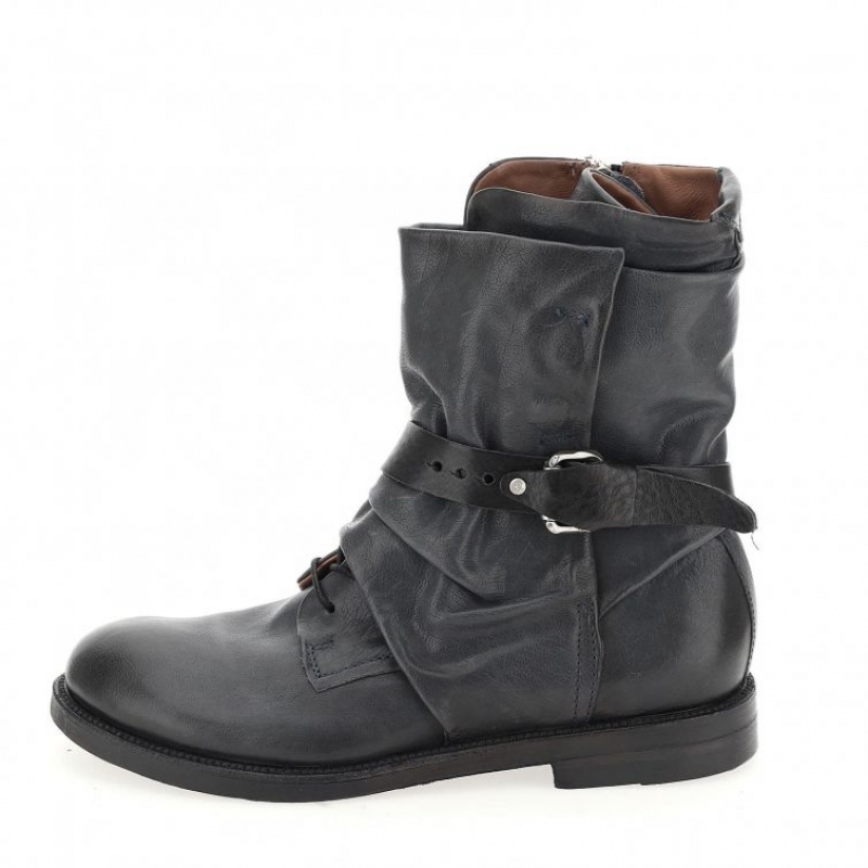 A.S.98 Samurai 347226 Muške Ankle boots Tamnoplave | HR-76315-UICX