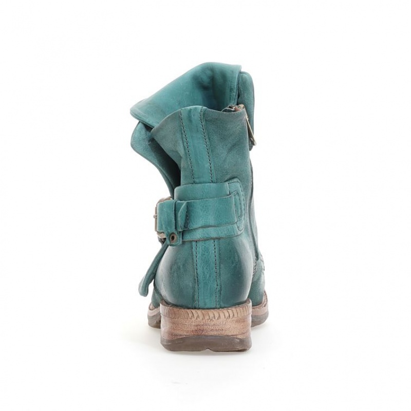 A.S.98 Shanice Ženske Ankle boots Zelene | HR-13269-WXYN