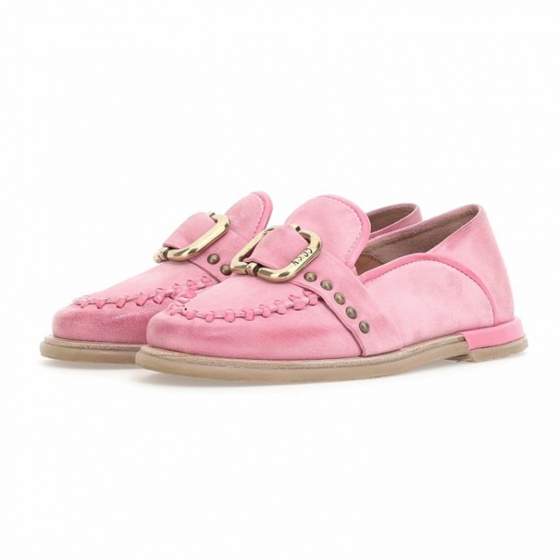 A.S.98 Tamika Ženske flat shoes Roze | HR-39402-FAZU