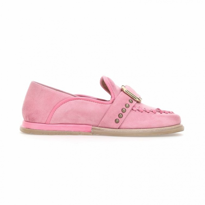 A.S.98 Tamika Ženske flat shoes Roze | HR-39402-FAZU