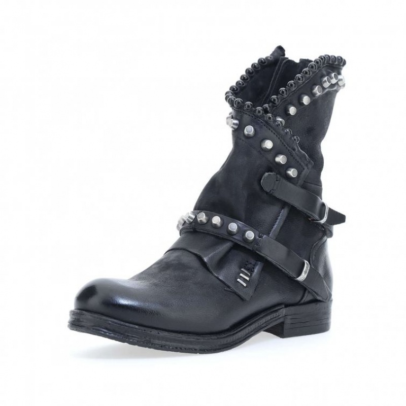 A.S.98 Verti 207239 Ženske Ankle boots Crne | HR-15208-WQBU